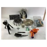 Mixed Decorative and Utility Items Including Zildj