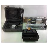 14-Inch Tile Cutter and Plastic Tool Cases