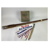 Bumper stickers:President Nixon, Nixon More than