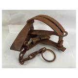 Duke Brand Large Animal Trap with Chain and Ring