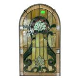 Arch Stained Glass Panel Decorative Window