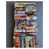 VHS tapes: stone cold, shaft, the animal, Mrs.