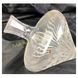 Shannon Crystal Decanter with Fluted Design