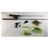 Fishing Rods With Reel and Spinnerbaits