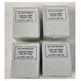 (4) boxes of 5,56x45 (M855) FMJ BT 62 gr bullets