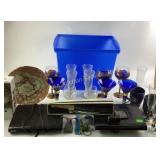 Glassware, Decorative Plate, Knife, and Vinturi Wi