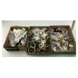 Costume Jewelry Including Necklaces, Bracelets, Ea