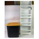 Songchai Collection White Wood Shelf