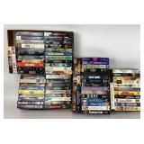 VHS tapes:  Daredevil, Arthur, Doctor Zhivago,
