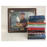Framed Payne Stewart Photograph with Hardcover Non