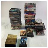 DVDs, VHS Movies, and Stargate DVD Collection