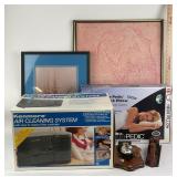 Kenmore Air Cleaner, Tempur-Pedic Pillow, Decor, a