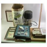 Bug Zapper with Box and Assorted Picture Frames