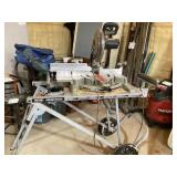 Porter Cable miter saw on a  Rigid MS-UV  miter