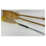 Caviness Wooden and Aluminum/plastic Boat Paddles