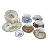 Tea Cups and saucers: Wedgwood, royal