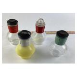 Glassbake Hottle Bottles with Plastic Caps