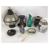 Decorative Ceramic, Metal, and Glass Items Includi