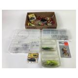 Fishing lures : Strike King, Danielson, Rapala,