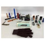 Ronson lighter, Marksman pocket knife,