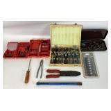 Tools:  Kennedy case.  Silver & Demming high