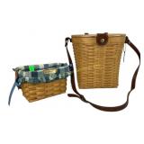 Longaberger 1998 Dresden II Basket, saddle Brook