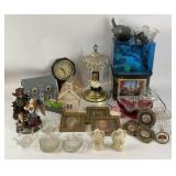 Decorative Figurines, Glassware, Miniature Houses,