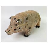 Painted Cement pig