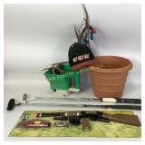 Top-Flite and Knight golf putters.  Top-Flite