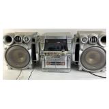 JVC Stereo System with Dual Speakers