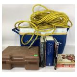 Coleman Air Hose, Igloo Fishing Cooler with