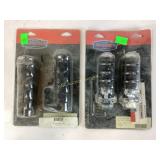 Kuruakyn ISO small pegs, ISO grip boss chrome