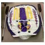 Hydroslide Towable Inflatable Tube with Paddles