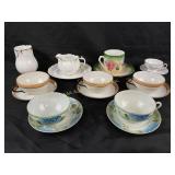 Made in Japan Lusterware tea cups and saucers,