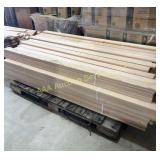 Large stack of good, unfinished,  straight 1x3.5