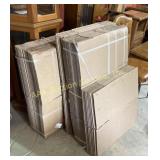 Uline new cardboard boxes for packing. 9 at