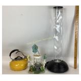 Yankee candle hanging bird house candle holder,