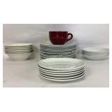 Royal Norfolk plates and bowls