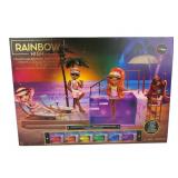 Rainbow high color change pool and beach club