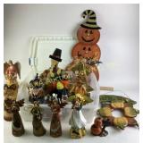 Halloween and Fall Decorations, Ceramic Chuch Does