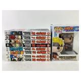 Naruto Funko and (8) Books
