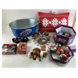 Disney Christmas Ornaments, Brass Train Music Box,