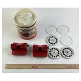 View-Master Reels with Viewers and Original Cylind