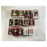 Hallmark keepsakes Barbies in good condition