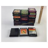 Atari games: frogger, kangaroo, pac-man, missle