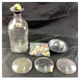 ASPF Glass Bottle, Do-Ray Car Light Covers, and Me