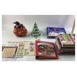 Cookbooks, Cross-Stitch Patterns, Halloween Pumpki