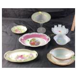 Porcelain and Ceramic Tableware with Bavarian, Lef