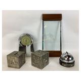 Kinsgbury mfg Co. four coin bank, raimond metal