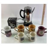 leonard horn tankard, cuisinart Coffee maker,